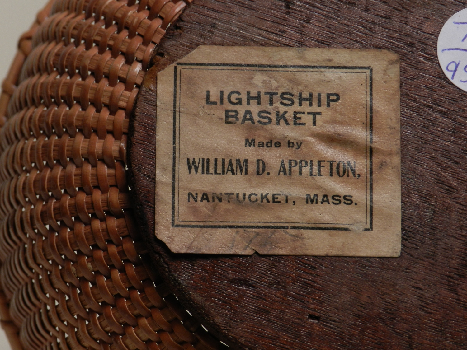 Nantucket Baskets Rafael Osona Auctions Nantucket, MA