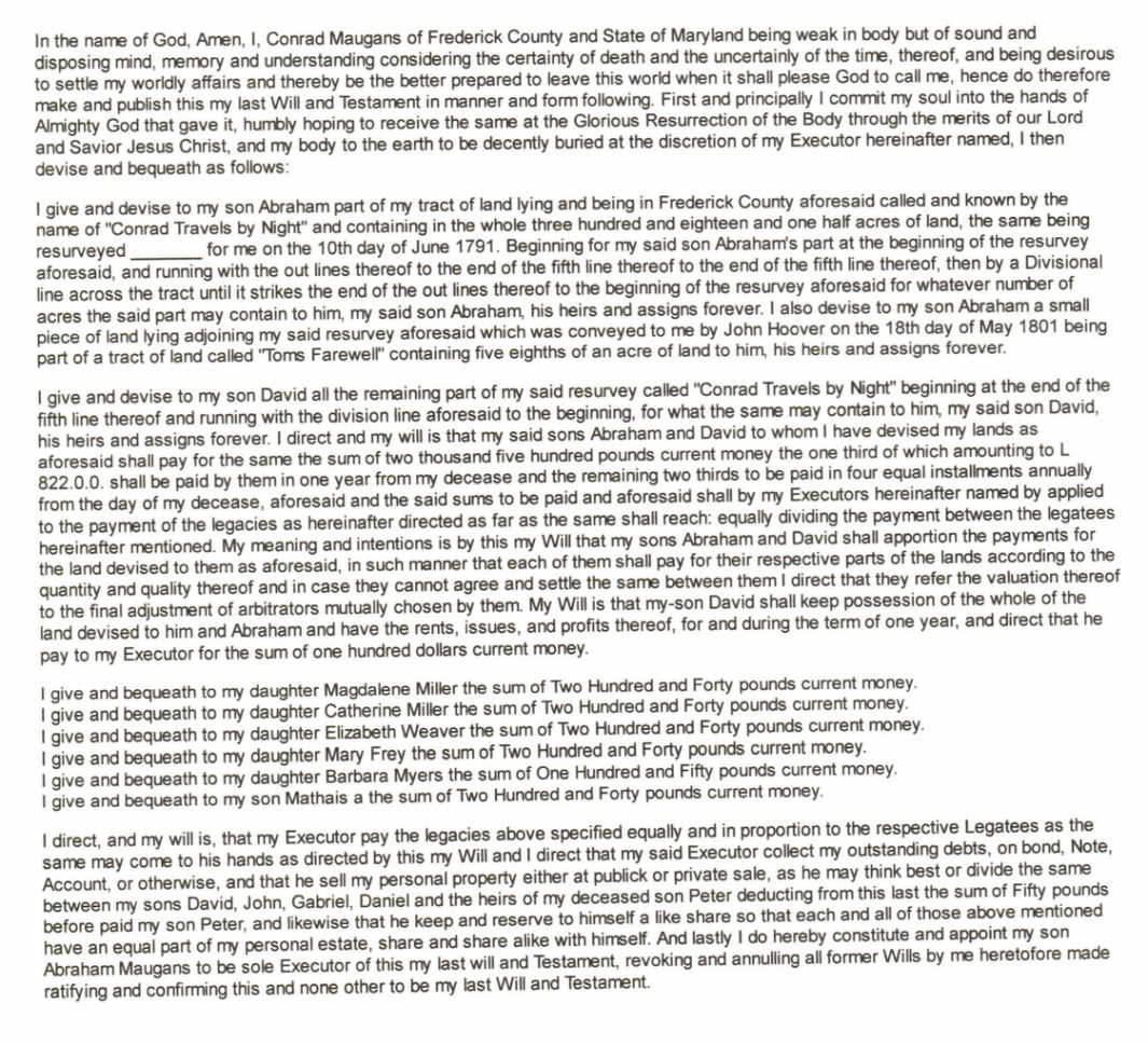 New Information About Philip Jacob Miller (c17261799) and Magdalena