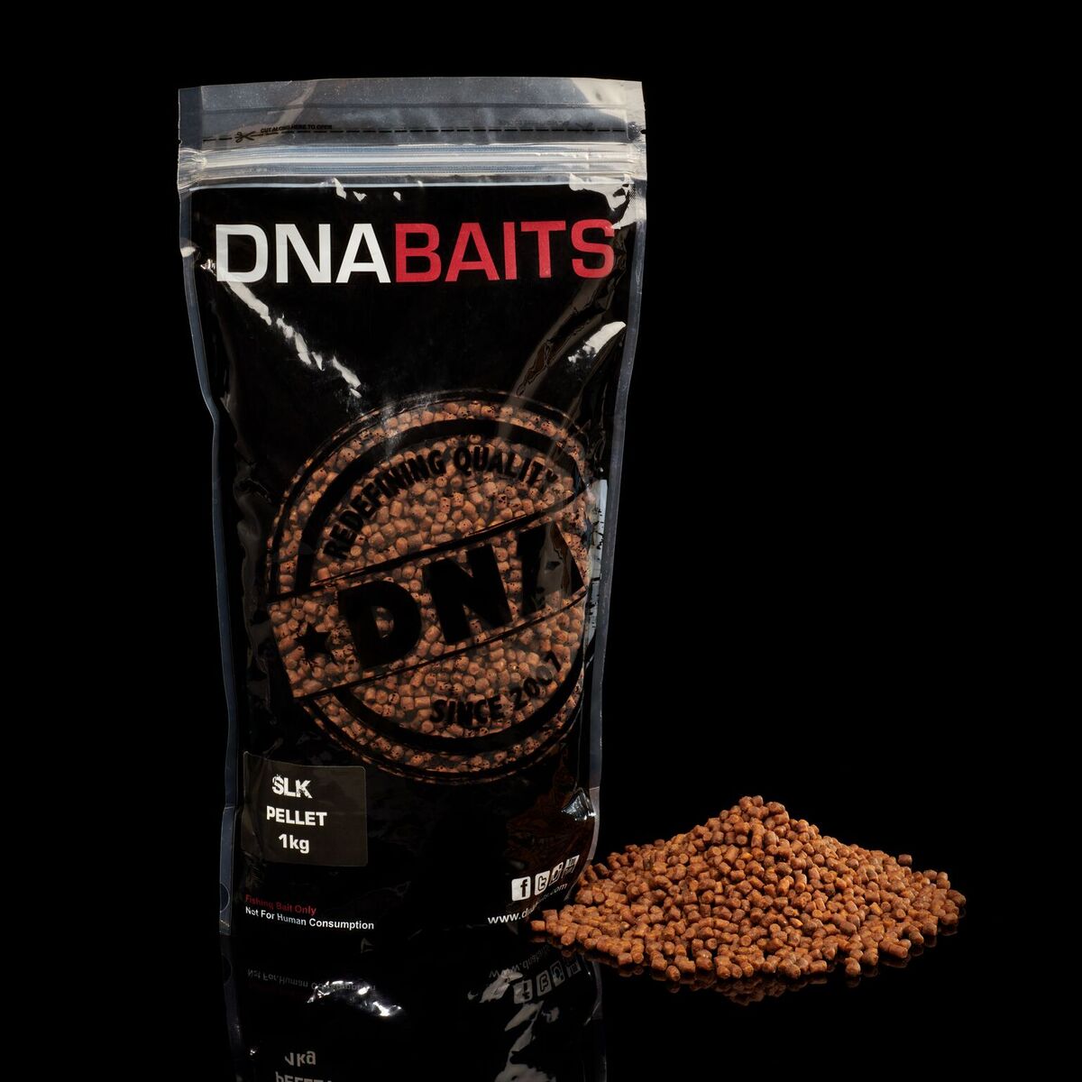 DNA baits slk 15mm shelf life boilies 1kg Boilies & Pellets Baits, Lures & Flies
