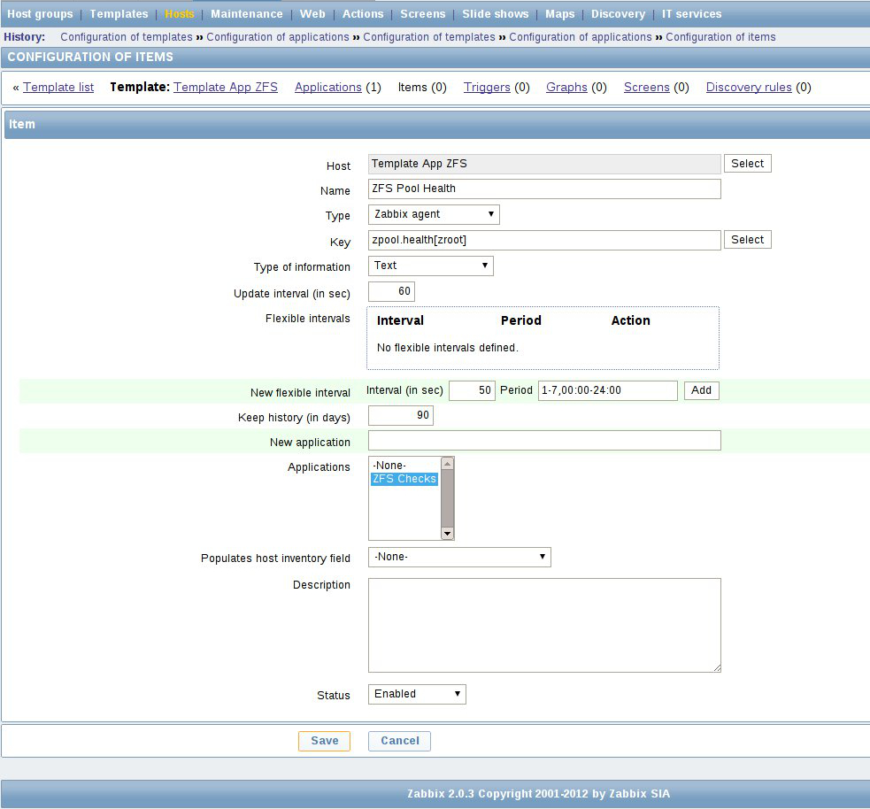 Monitoring your ZFS pools in Zabbix Marin Atanasov Nikolov A place
