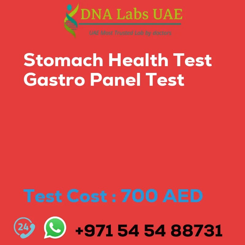 Stomach Health Test Gastro Panel Test Cost in Dubai UAE
