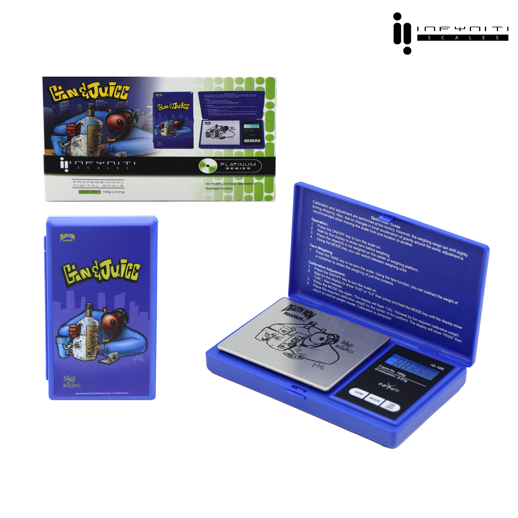 Gin & Juice platinum series 100g scale DNB Distro