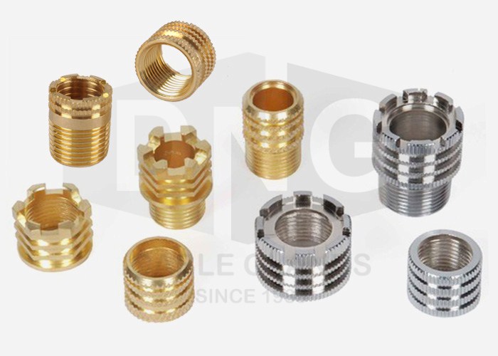 brass inserts, brass inserts manufacturers, brass moulding inserts