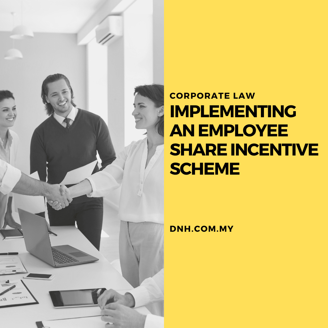 Implementing an Employee Share Incentive Scheme Donovan & Ho