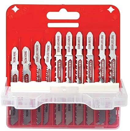 Craftsman CMAJ2SET 12pc Jig Saw Blade Kit Wood/Metal U-Shank - DNI Trinidad
