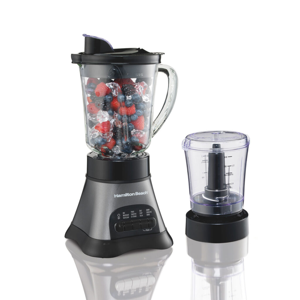 Hamilton Beach 58164 2 Speed Blender & Food Chopper Gray DNI Trinidad