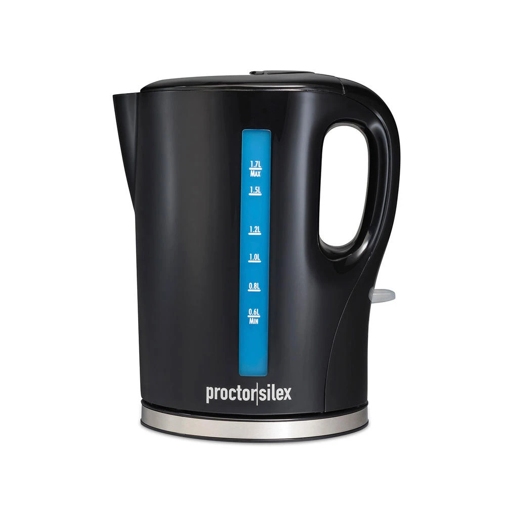 Proctor Silex 41002PS 1.7 Litre Cordless Electric Kettle Black DNI