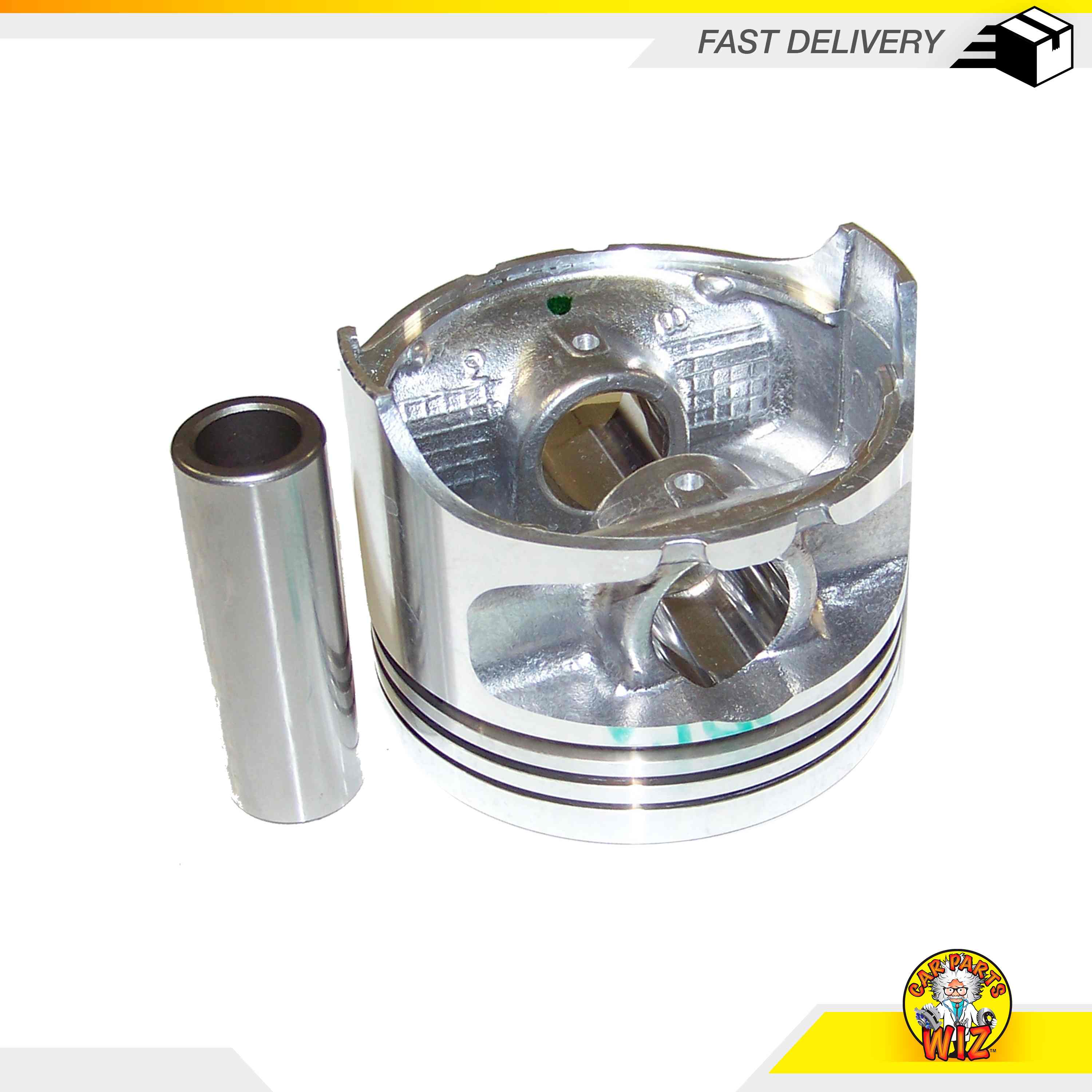 Pistons and Rings Fits 88-91 Honda Civic CRX 1.6L SOHC 16v D16A1 D16A6