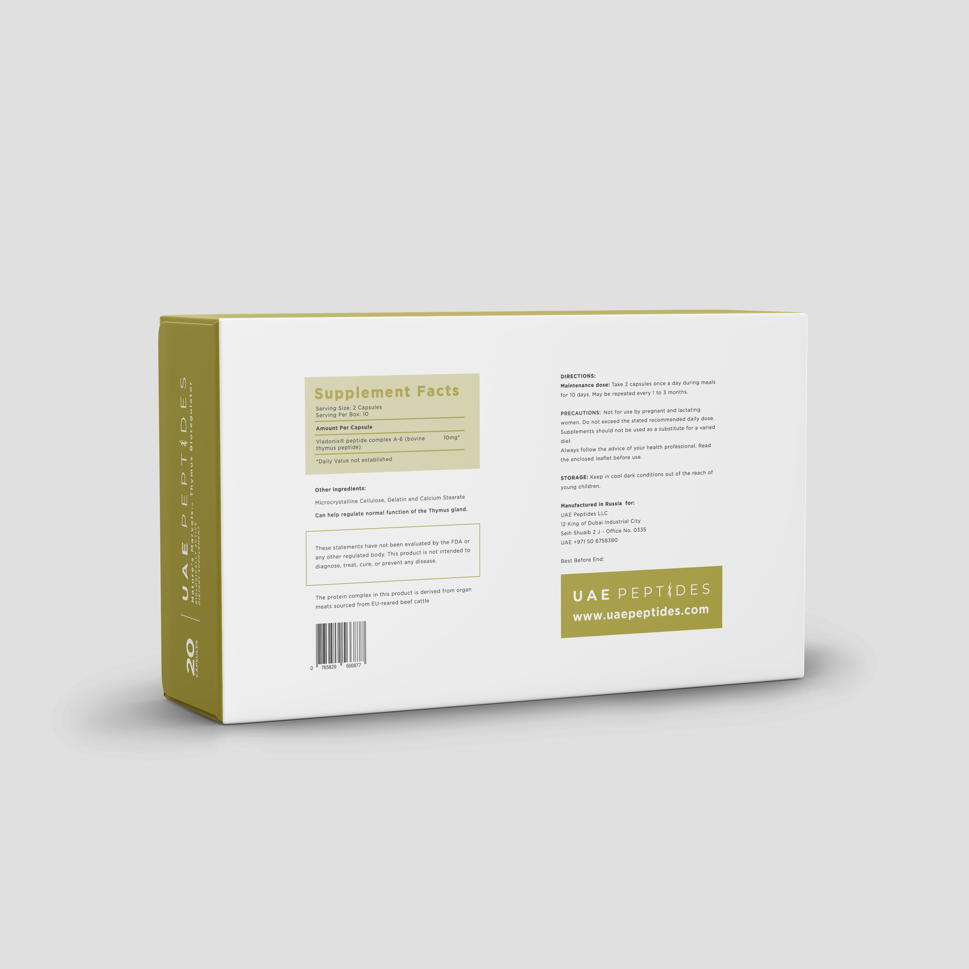 Thymus Bioregulator (Vladonix) Dnlab Research