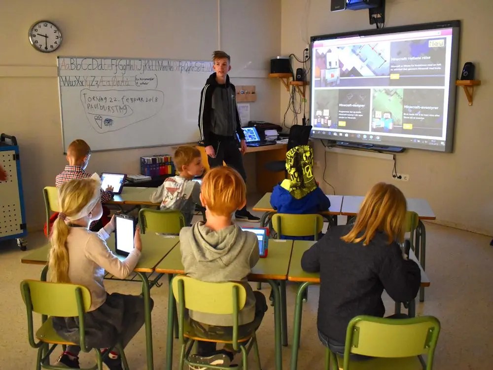 Et første møte med programmering Norskeskolen