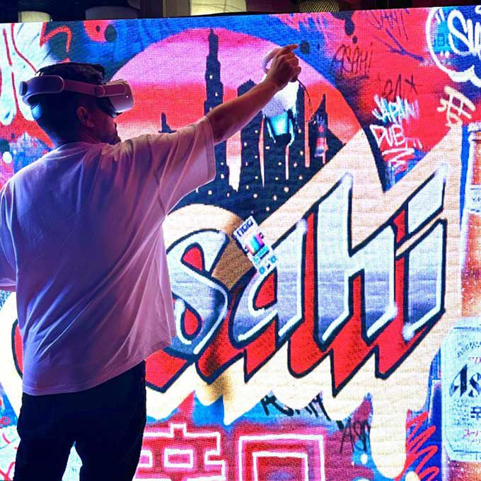 Book VR Graffiti Artist Dubai Scarlett Entertainment