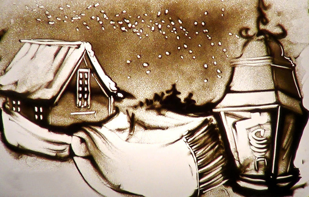 Sand Artist Ukraine FineArt Sand Artist Sand Painter Ukraine