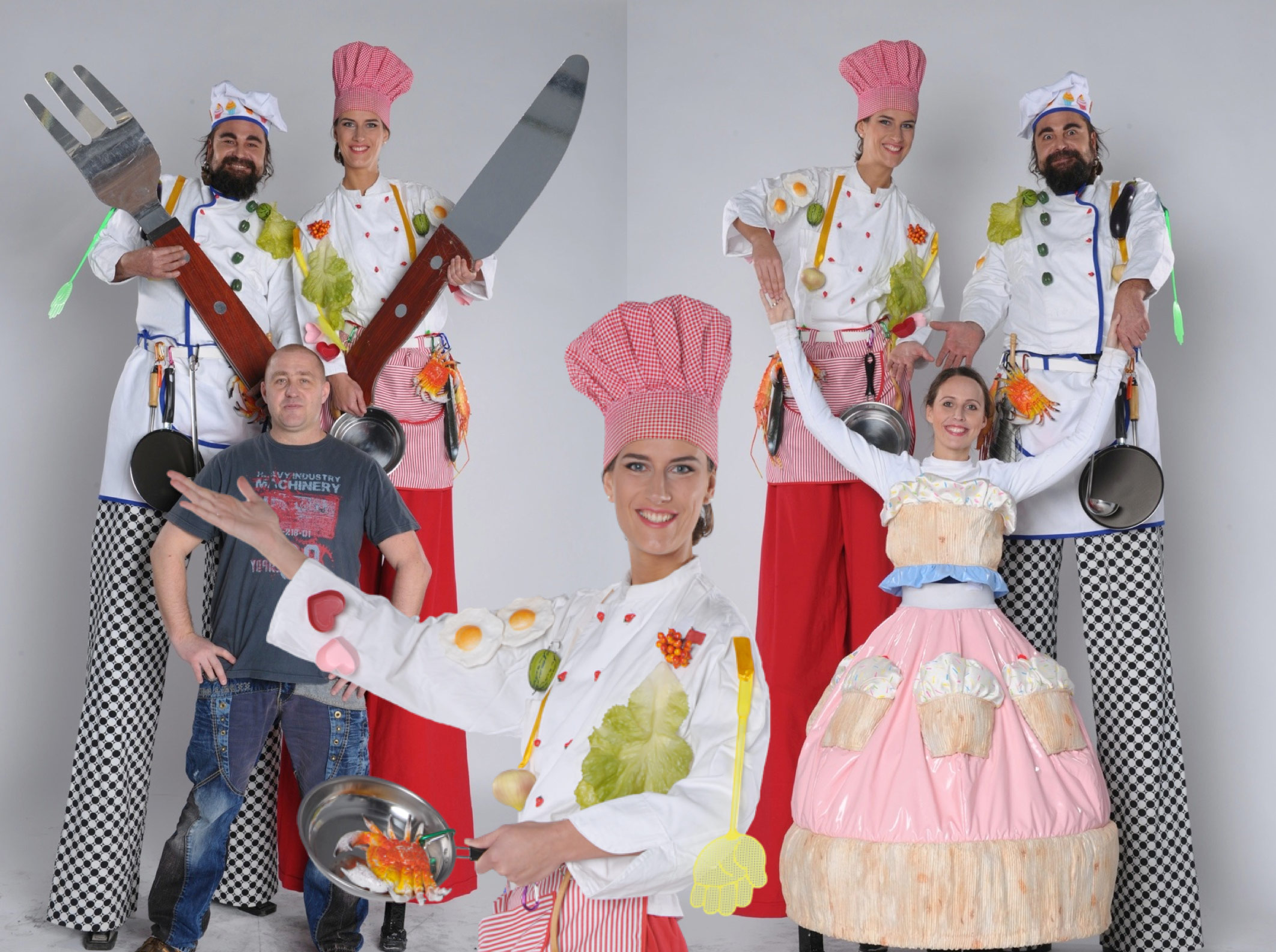 Food Themed Show Food Fair Entertainment Restaurant Entertainment