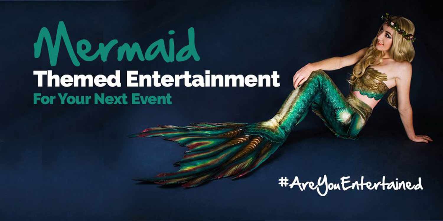 Mermaid Themed Entertainment for Events Mermaid Party Theme