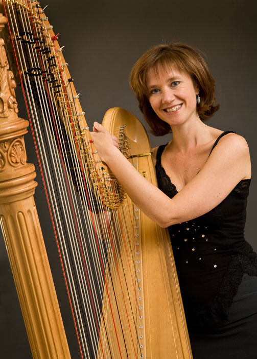 Female Harp Player Hire Female Harpist Scarlett Entertainment Denmark