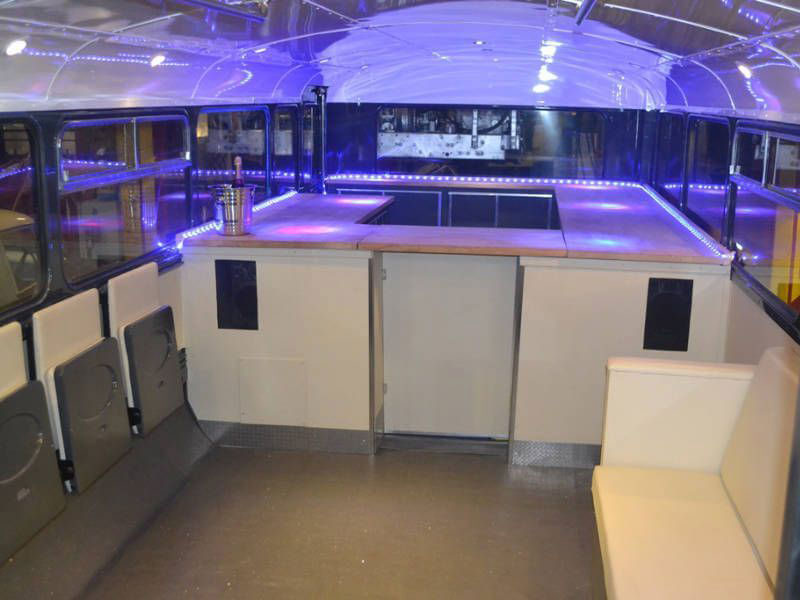 Hire Vintage Party Bus Themed Event Scarlett Entertainment & Events UK