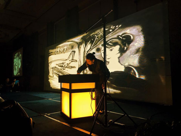 Singapore Sand Artist Book Sand Animation Asia