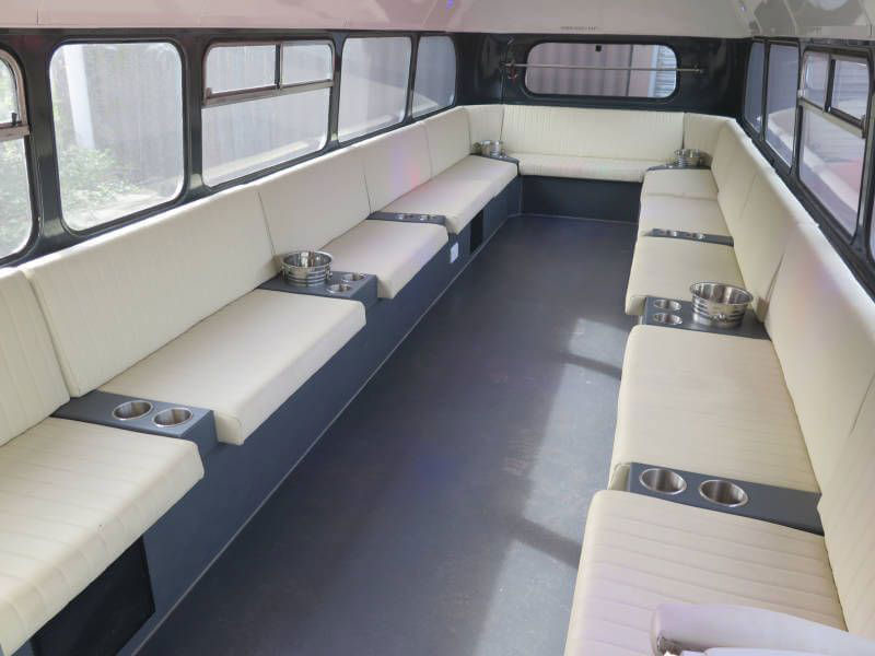 Hire Vintage Party Bus Themed Event Scarlett Entertainment & Events UK