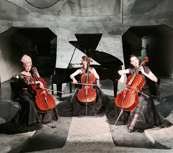 Cape Town Female Cello Trio Hire luxury Live Music South Africa