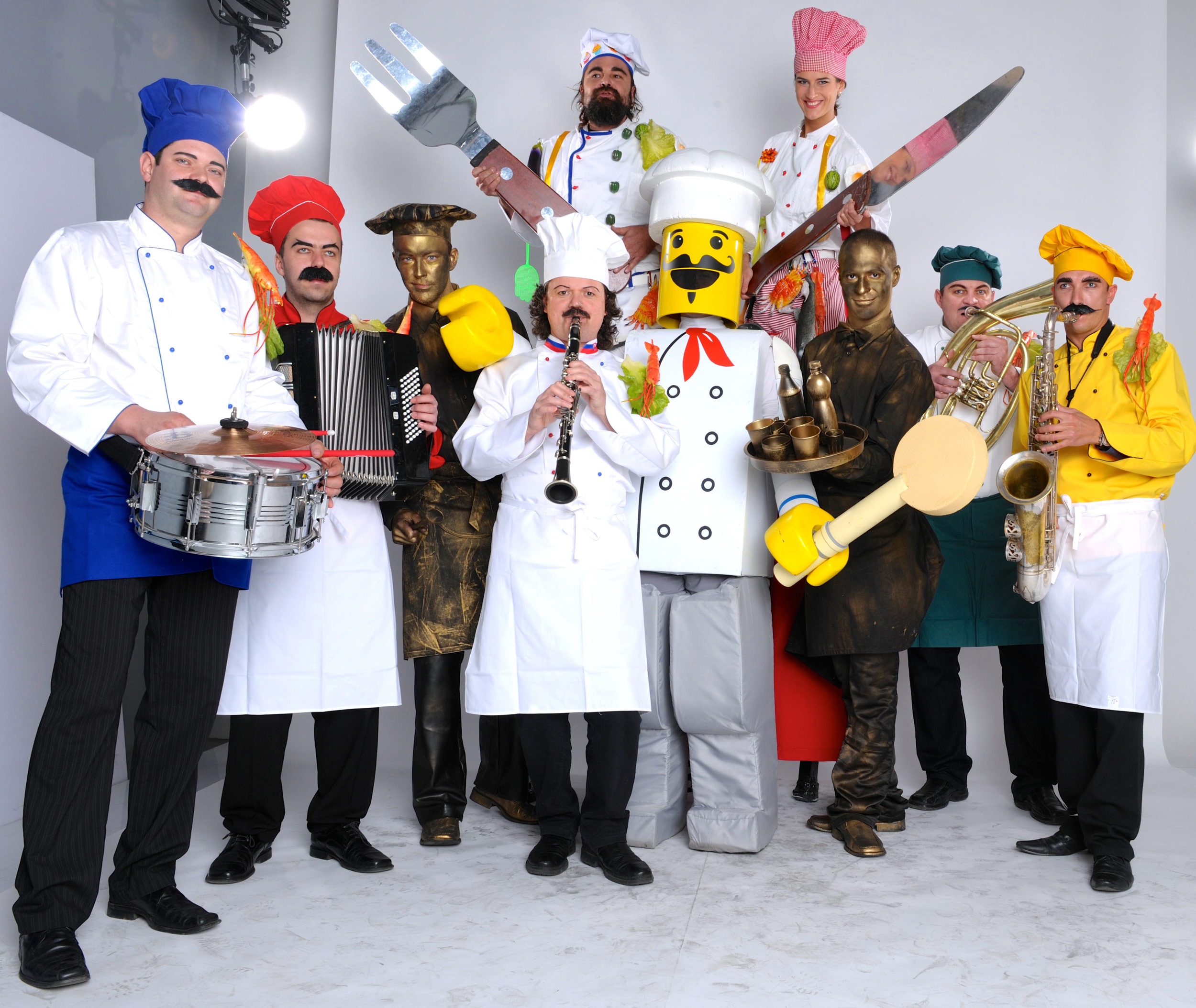 Food Themed Show Food Fair Entertainment Restaurant Entertainment