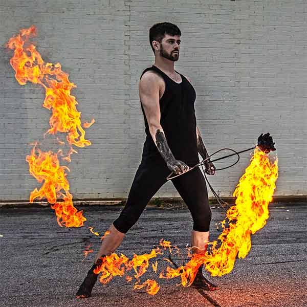 Fire Rope Dart Artist USA Scarlett Entertainment