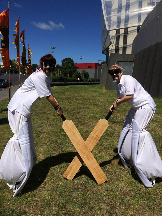 New Zealand Themed Stilts Hire Stilt Walkers Scarlett Entertainment