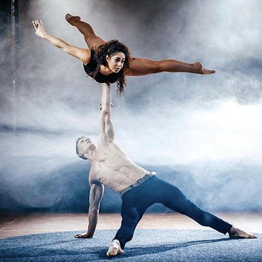 Stunning Acrobatic Dance Duo Ideal for VIP Parties, Festivals, Themed