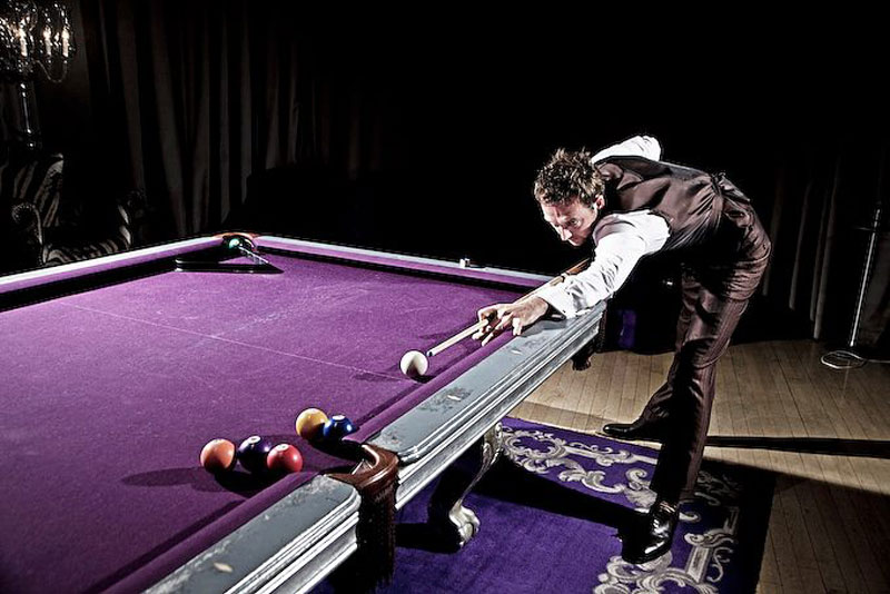 Book Pool Trick Shot Artist Pool and Snooker Professional Scarlett Entertainment UK