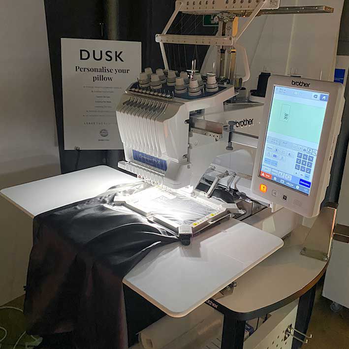 Book Mobile Embroidery UK Scarlett Entertainment