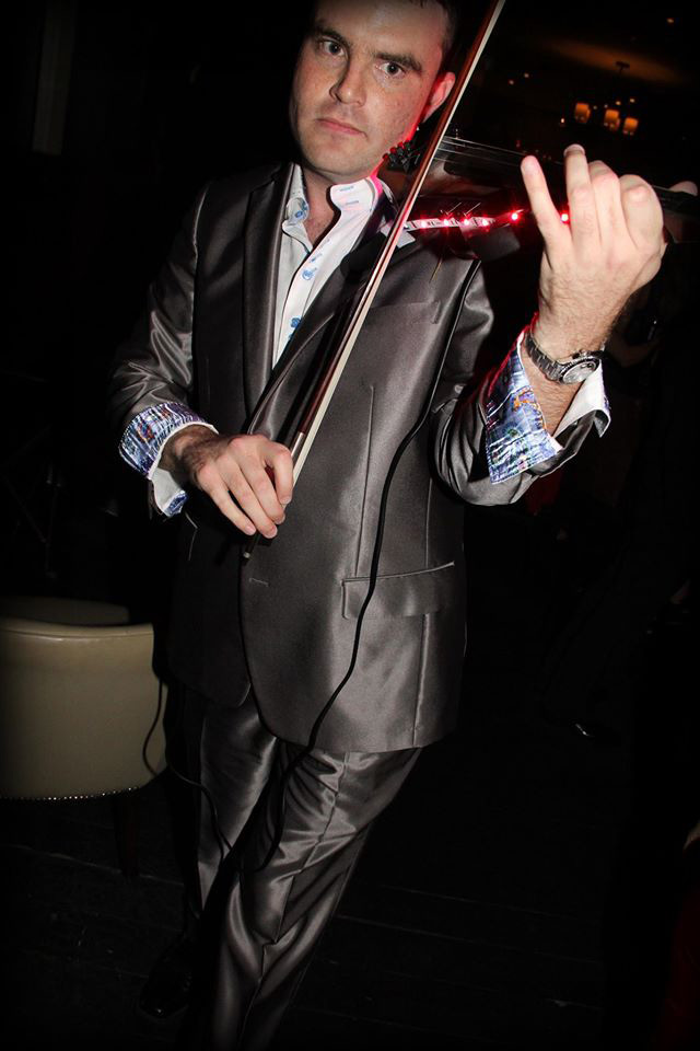 Hire Electric Violinist Miami LED Violinist Book Pop Violin Show