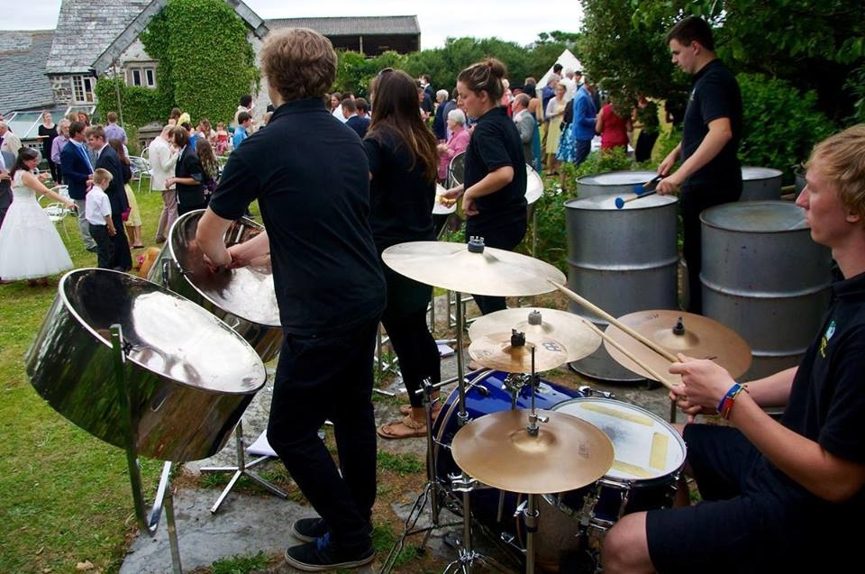Steel Band Cornwall Steel Drum Band Caribbean Themed Entertainment
