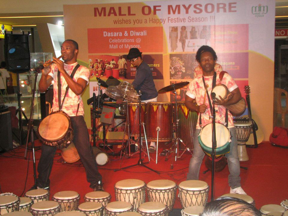 Hire Drummers Bangalore African Drum Fusion Drum Show