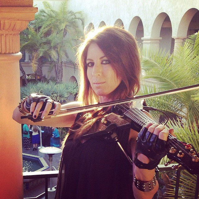 Hire Electric Violinist Los Angeles Female Electric Violinist