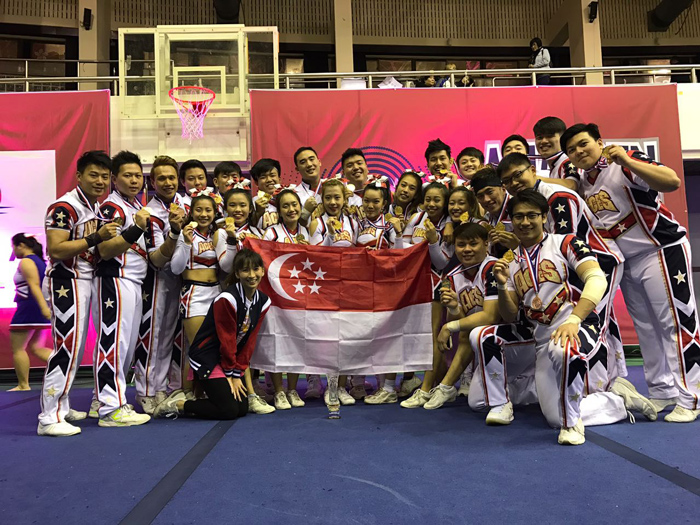 Singapore Cheerleaders Hire Cheerleading Act Scarlett Entertainment