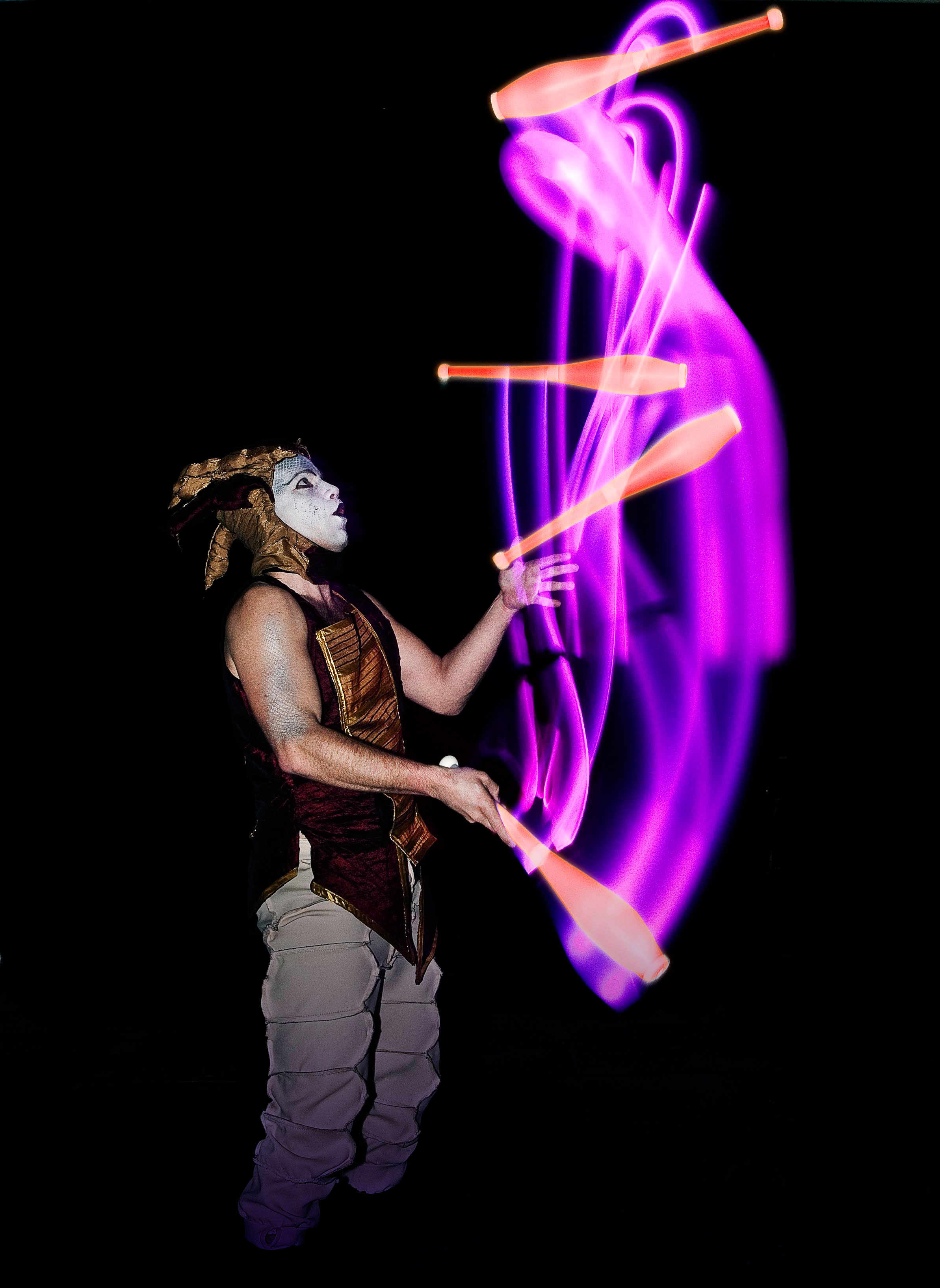 Hire Juggling Act Prague Hire Circus Performer Prague Light