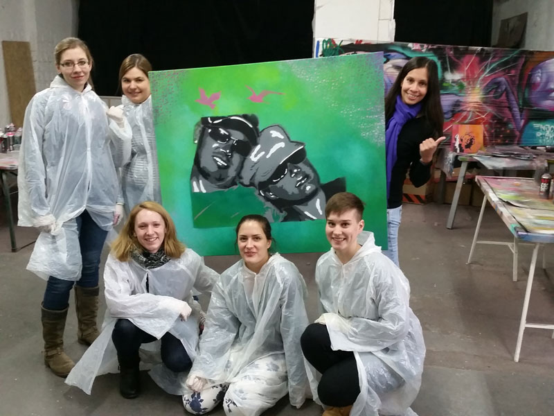 Street Art Berlin Scarlett Entertainment