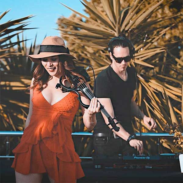 Book Electric Violin & DJ Cape Town Scarlett Entertainment