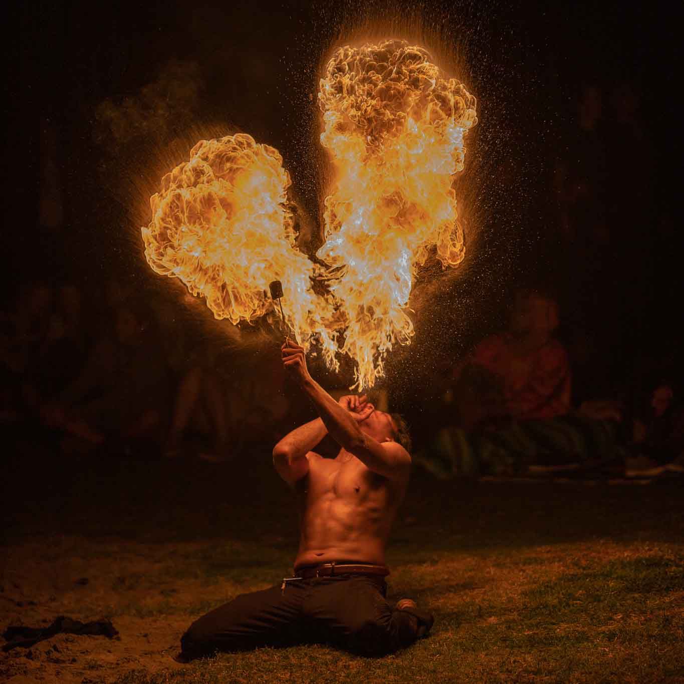 Book a Male Fire Breather LA Scarlett Entertainment