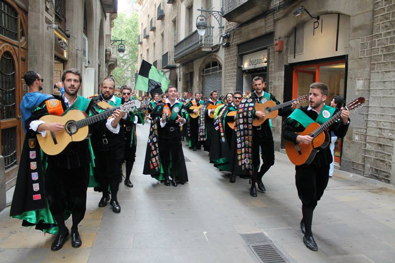 Hire Tuna Performers Spain Traditional Spanish Act Barcelona