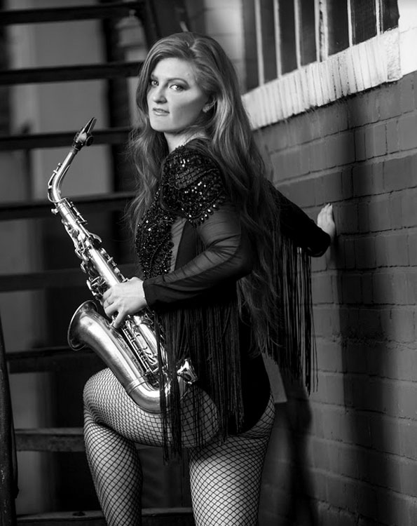 Book UK Saxophonist Female Sax Player Scarlett Entertainment