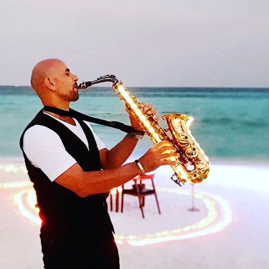 Saxophone Player Barcelona DJ Saxophonist Barcelona Party DJ Barcelona