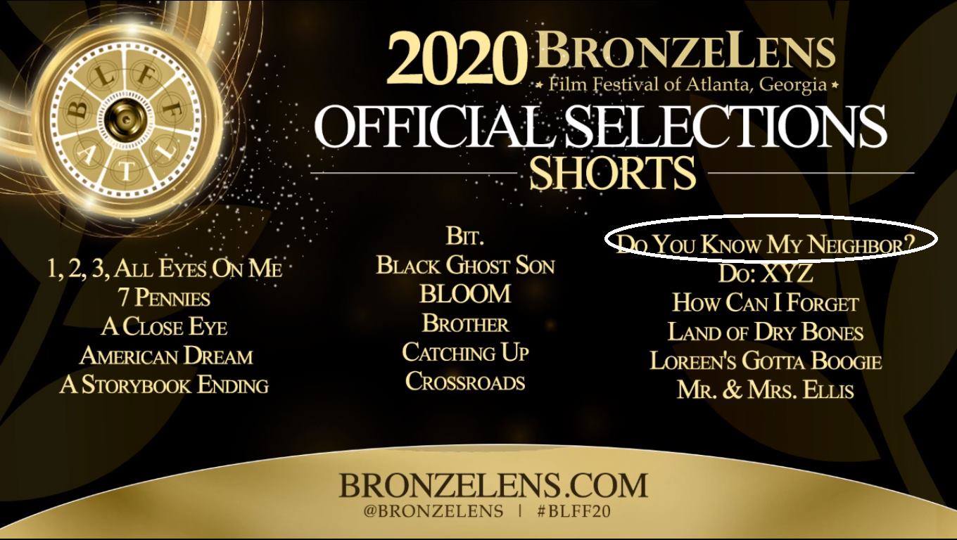 BronzeLens Film Festival (Academy Award® Qualifying Festival) DNZ