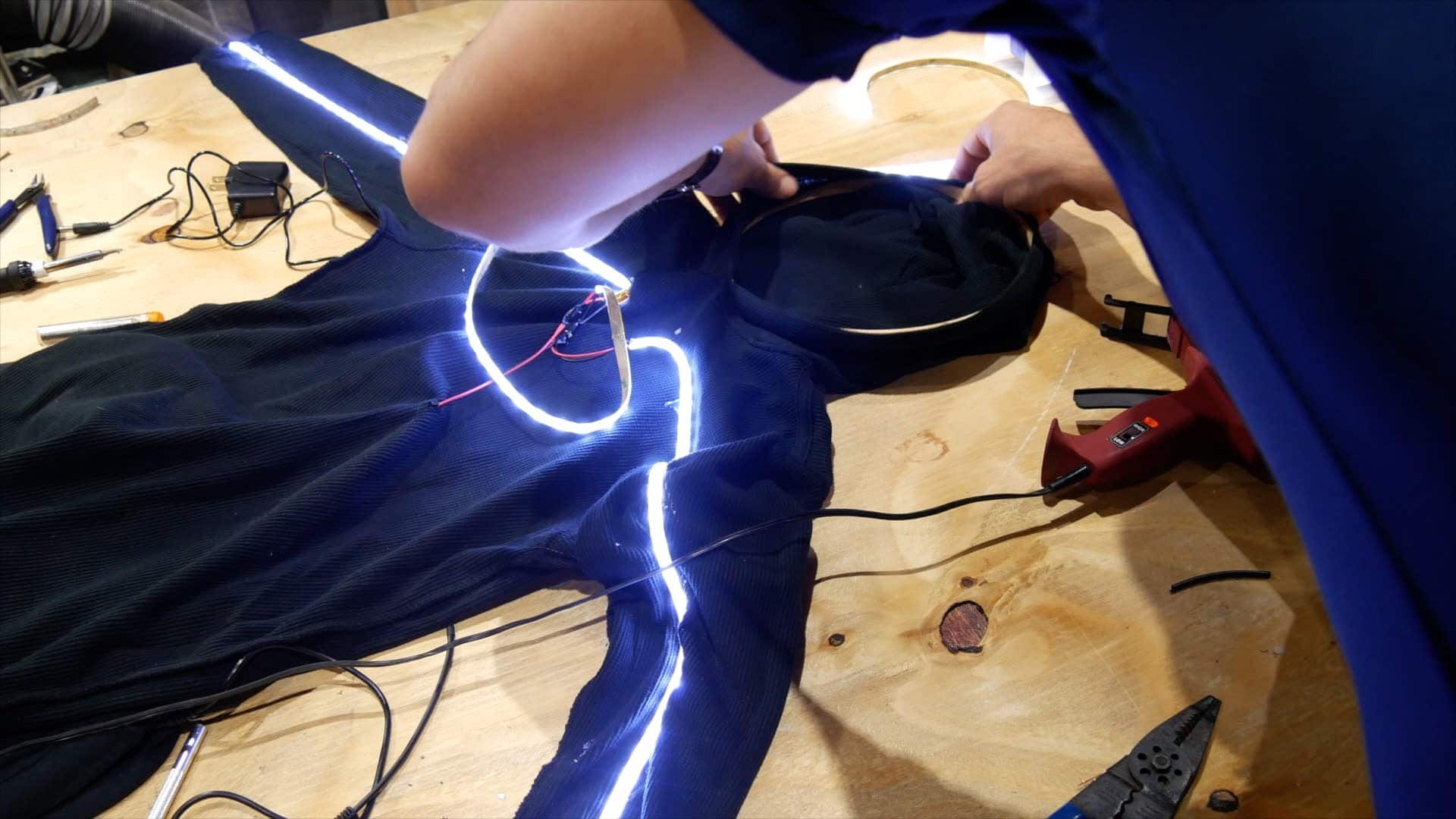DIY LED Light Costume Pahjo Designs