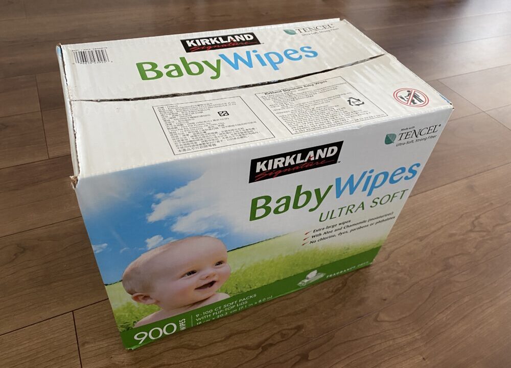 【持ち運びも楽チン！】大容量で子育て中に大活躍！コストコのおしりふきが優秀すぎて手放せない｜DOGEN（どうげん
