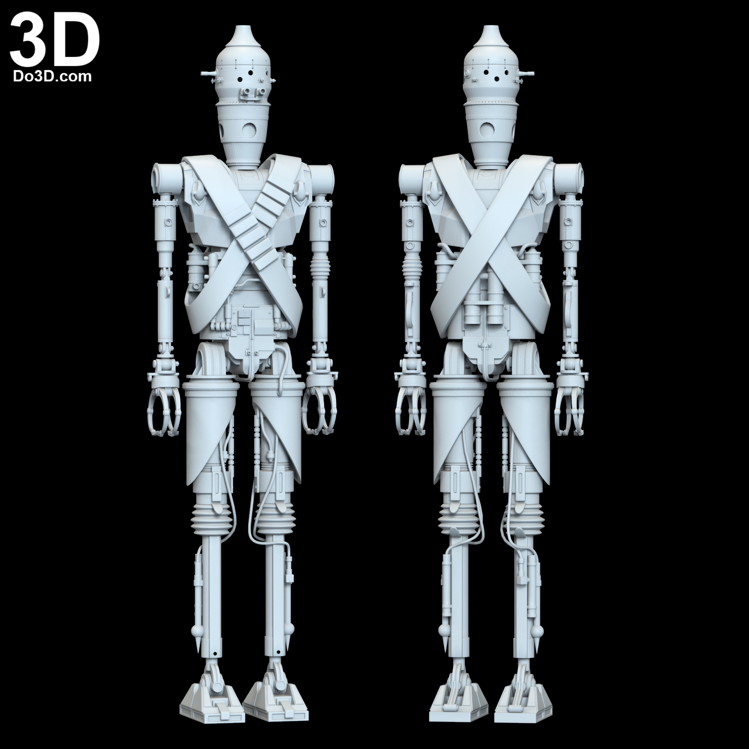 3D Printable Model IG11 (IG88) Droid from The Mandalorian Star Wars