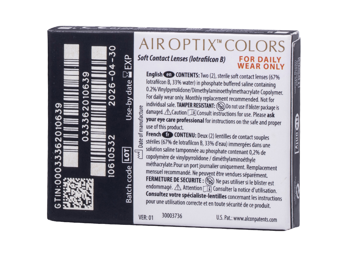 Air Optix Colors 2 Pack Contact Lenses Free Shipping