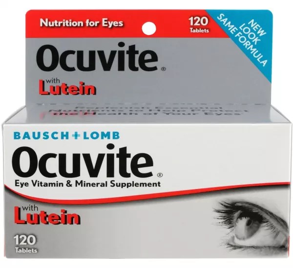 Ocuvite® Vitamin & Mineral Supplement 120 ct Tablets Eye Vitamins