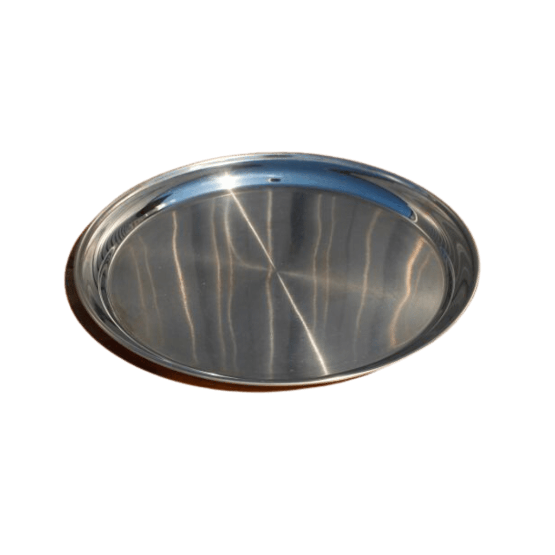 Stainless Steel Round Platter Dobsons Marquee & Party Hire
