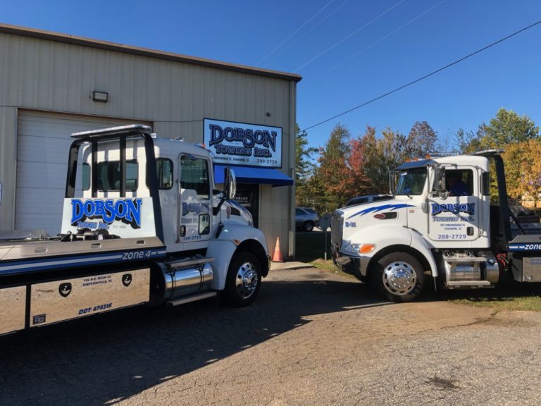 Our Location Dobson's Towing Service