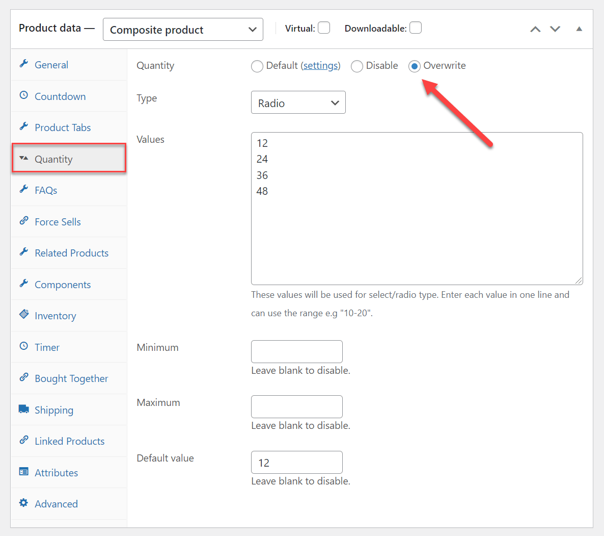 WPC Product Quantity for WPClever Documentations